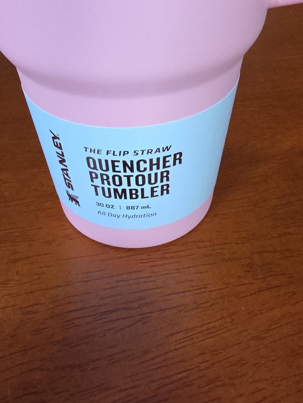 Stanley 30 oz Quencher ProTour Tumbler - Peach Rose - Picture 3 of 5